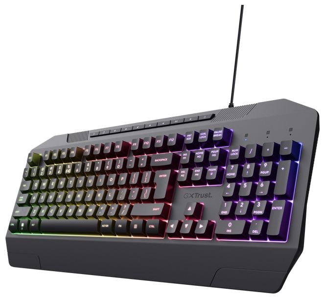 RGB-LED Gaming Tastatur USB  GXT836 EVOCX (Schwarz) 