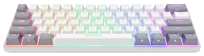 RGB-LED Gaming Tastatur Bluetooth  GXT873 Acira (Weiß) 