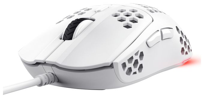 6400 DPI Gaming Maus Optisch  GXT928 Helox (Weiß) 