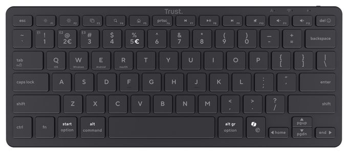 Heimbüro Tastatur Bluetooth  Nado II (Schwarz) 