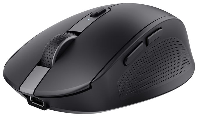 3200 DPI Büro Maus Optisch  OZAA COMPACT Eco (Schwarz) 