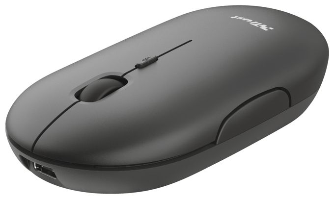 1600 DPI Büro Maus Optisch  Puck (Schwarz) 
