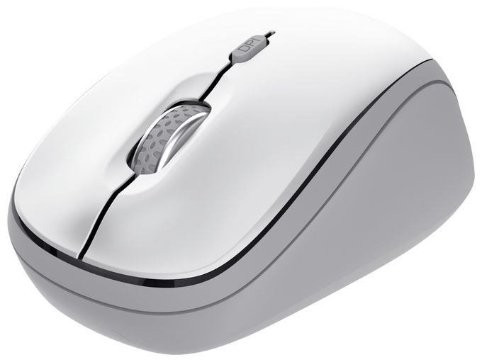 1600 DPI Universal Maus Optisch  Yvi+ (Weiß) 