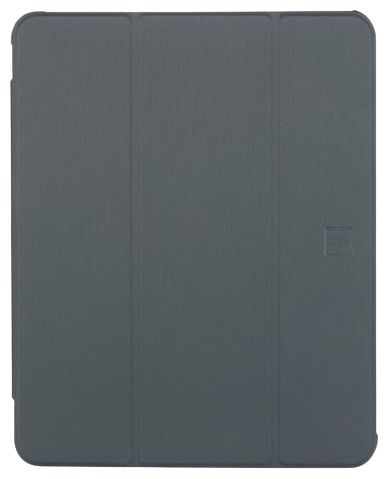 Folio aus Kunststoff für Apple iPad Pro 12.9" 4th gen. 2020 iPad Pro 12,9" 5th gen. 2021 iPad Pro 12,9" 6th gen iPad Air 13 M2 (2024) bis 33 cm (13") Schockresistent (Grau) IPDA13M2ST-BBK 