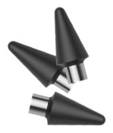 Spitze aus Acetal  MA-USTYTIPBK (Schwarz) 