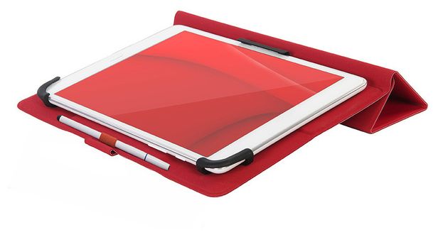 Folio für Jede Marke bis 25,4 cm (10") Sturzsicher, Kratzresistent, Schockresistent mit Magnetverschluss (Rot) TAB-FAP10-R 