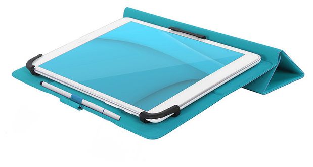 Folio für Jede Marke bis 25,4 cm (10") Sturzsicher, Kratzresistent, Schockresistent mit Magnetverschluss (Blau) TAB-FAP10-Z 