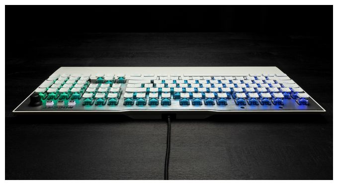 RGB-LED Gaming Tastatur USB  Vulcan 122 AIMO (Weiß) 