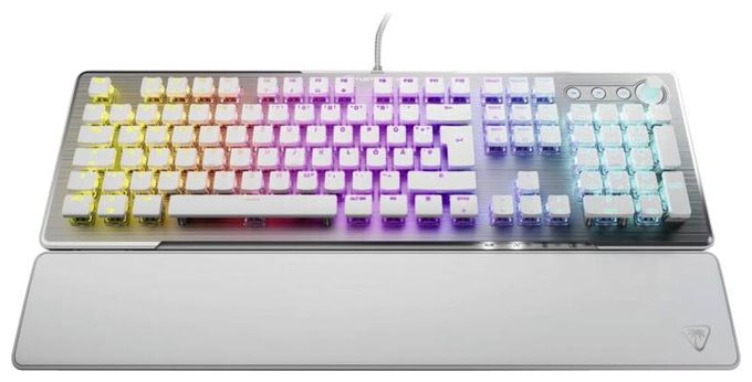 RGB-LED Gaming Tastatur USB  Vulcan II (Weiß) 