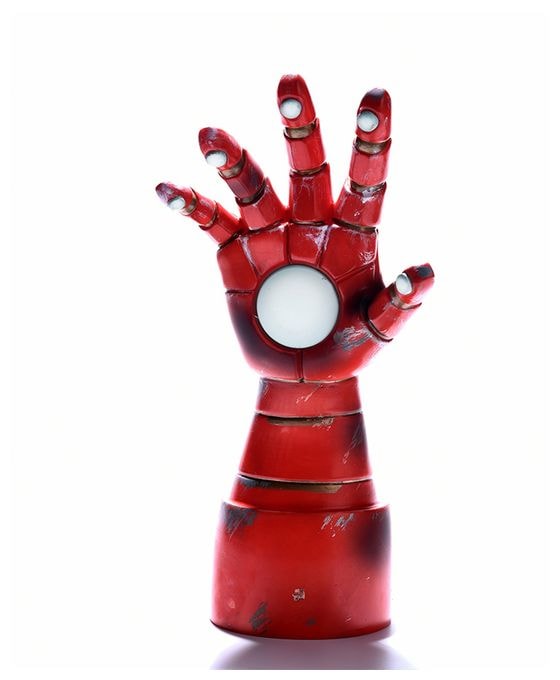 Marvel - Iron Man 3D Armored Hand Tischlampe 