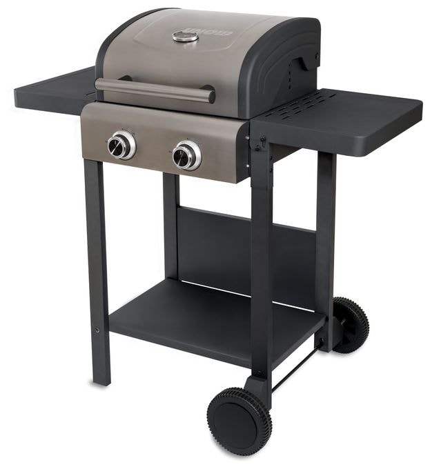 2600 W  58595 Barbecue Grill-Wagen Buddy (Schwarz, Edelstahl) 