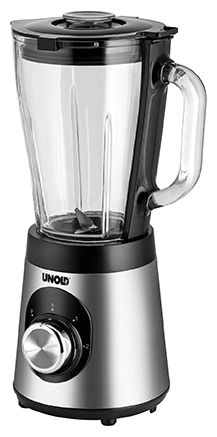 1,5 l Standmixer 2 Geschwindigkeiten 500 W (Schwarz, Edelstahl, Transparent) 78625 