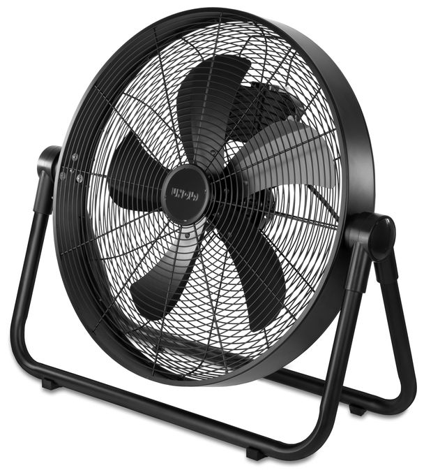 Turmventilator Stand neigbar 41 dB  Windmaschine Black Steel (Schwarz) 