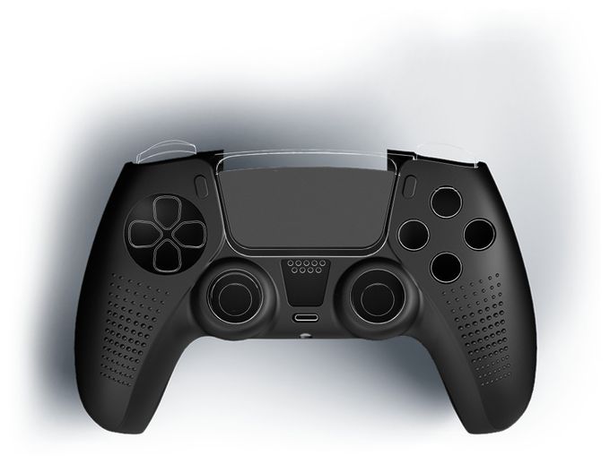 Steuerungsgrip PlayStation PS5  PS5 DualSense Grip-Schutzhülle (Schwarz) 