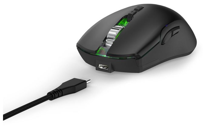 16000 DPI Gaming Maus Optisch  Reaper 510 (Schwarz) 