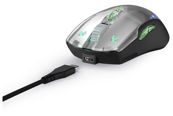 12000 DPI Gaming Maus Optisch  Reaper 515 (Schwarz) 