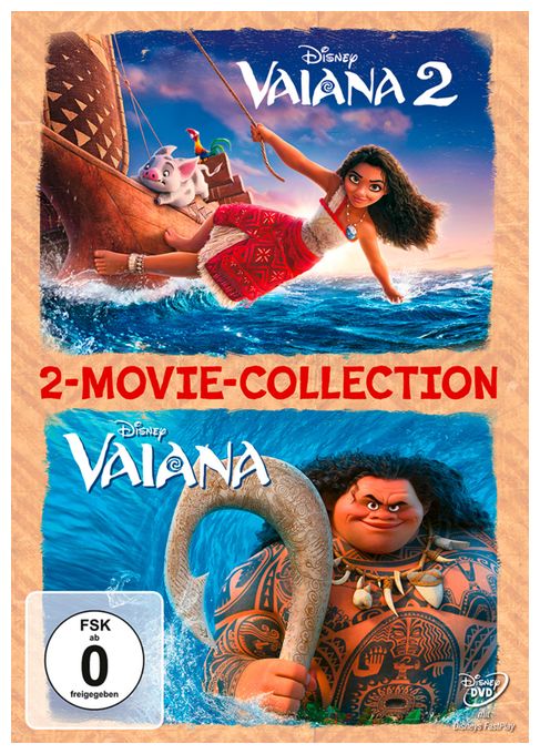 Vaiana 1+2 (DVD) 