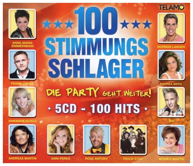 VARIOUS - 100 Stimmungsschlager,Die Party Geht Weiter 