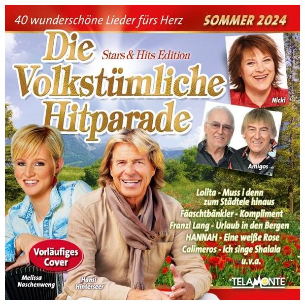 VARIOUS - Die Volkstümliche Hitparade Sommer 2024 