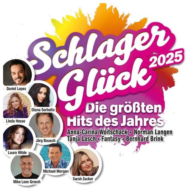 VARIOUS - Schlager Glück 2025-Die Hits Des Jahres (2CD) 