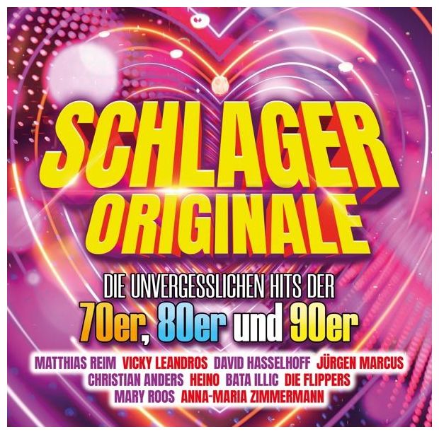 VARIOUS - Schlager Originale-Die Unvergesslichen Hits der 70 