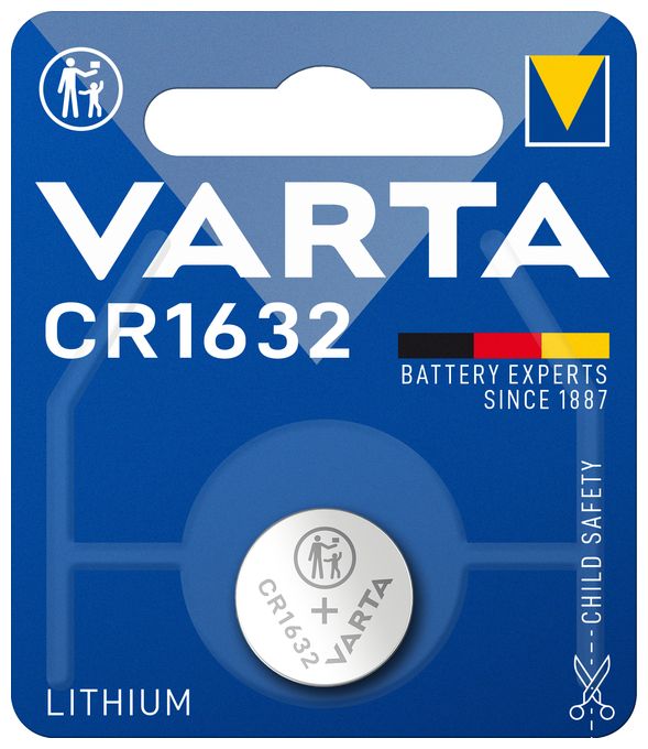 CR1632 3V 140mAh Batterie Lithium Knopfzelle 