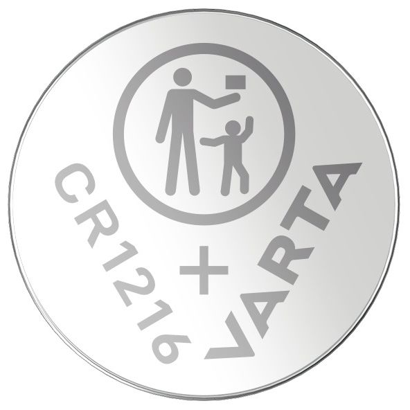 CR1216 Lithium 3 V 1 Stück  Lithium Coin Knopfzelle (Aluminium) 
