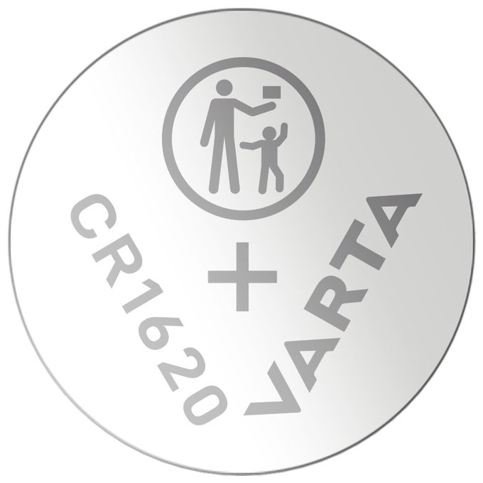 CR1620 Lithium 3 V 1 Stück  Lithium Coin Knopfzelle (Metallisch) 