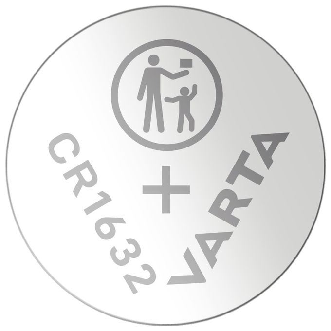 CR1632 Lithium 3 V 1 Stück  Lithium Coin Knopfzelle (Silber) 