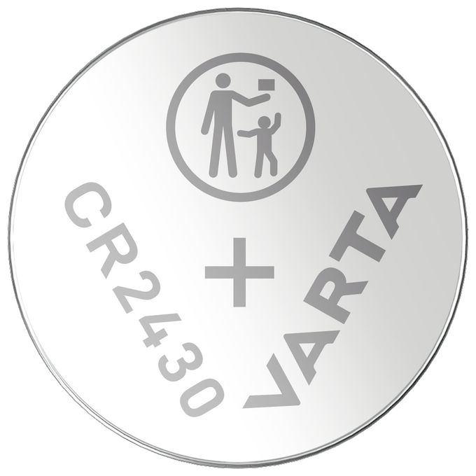 LITHIUM Coin CR2430 (Knopfzellenbatterie, 3V) 2er-Pack 