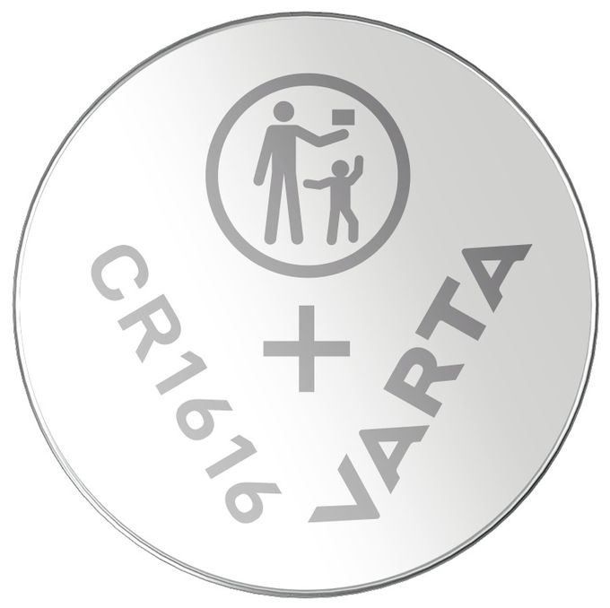 CR1616 Lithium 3 V 1 Stück  Lithium Coin Knopfzelle (Metallisch) 