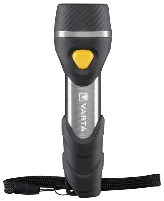 Taschenlampe mit 5 LEDs inkl. 1x AA Batterien, Day Light Multi LED F10 Leuchte, Taschenleuchte mit Anhänger, Lampe ideal für Haushalt, Angeln, Garage, Notfall, Stromausfall, Outdoor 