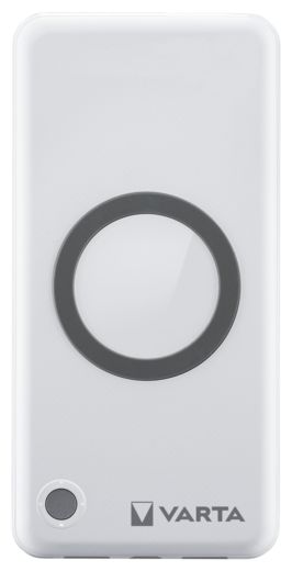 10000 mAh Powerbank USB Typ-C Kabelloses Laden  Wireless (Weiß) 