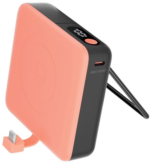 Nintendo Switch 2  VS4957 Powerbank & Ständer (Schwarz, Orange) 