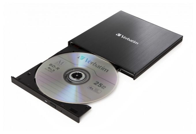 43889 Slimline externer Blu-ray Brenner USB-C 