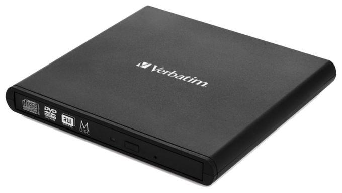 53504 Slimline externer CD/DVD Brenner 