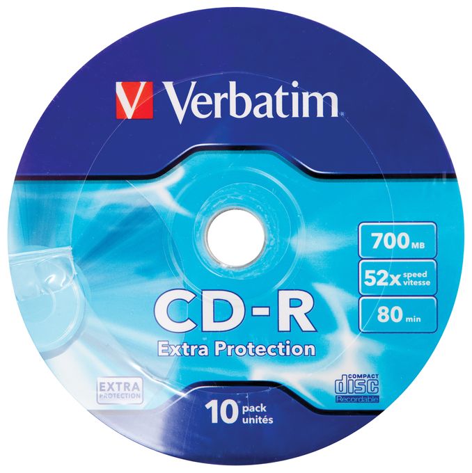 CD-R 52X 700MB 10PK OPS Wrap EP 