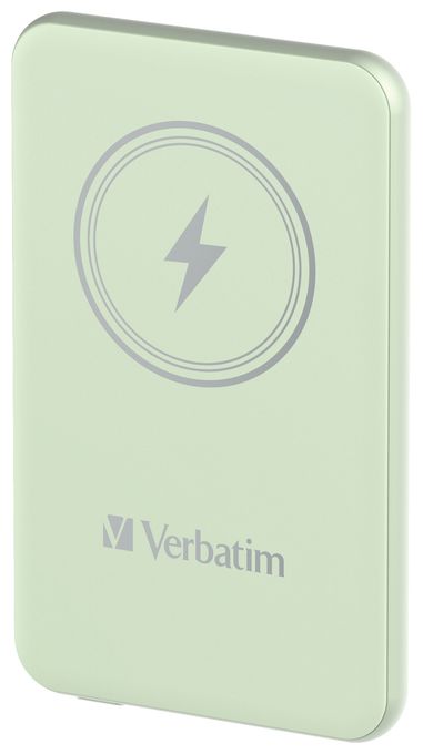 5000 mAh Powerbank USB Typ-C Kabelloses Laden  Charge 'n' Go (Grün) 
