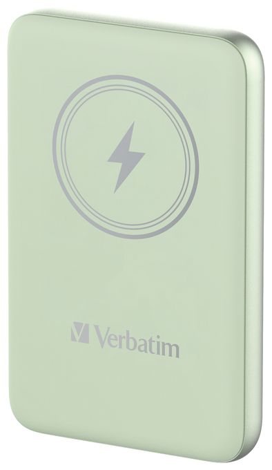 10000 mAh Powerbank USB Typ-C Kabelloses Laden  Charge 'n' Go (Grün) 