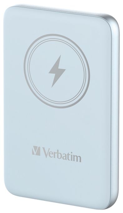 10000 mAh Powerbank USB Typ-C Kabelloses Laden  Charge 'n' Go (Blau) 