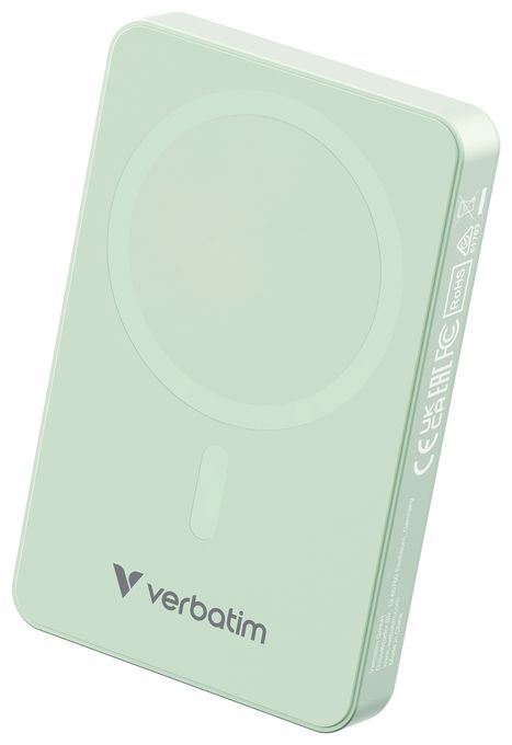 10000 mAh Powerbank USB Typ-C Kabelloses Laden  Charge 'n' Go Essentials (Grün) 