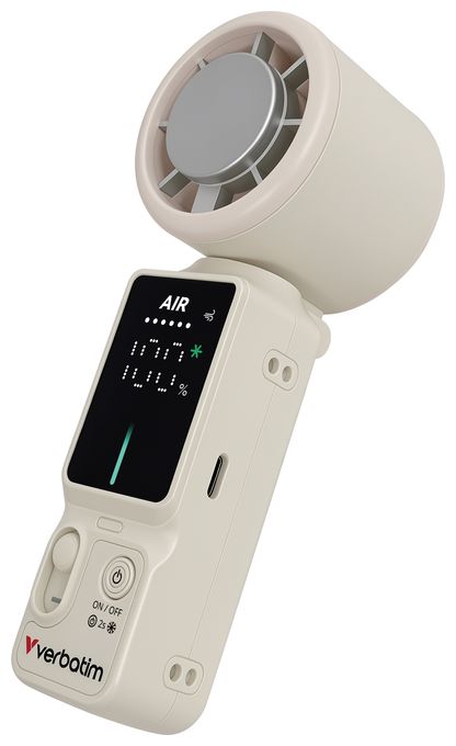 Handventilator  Cool n Go Ice Touch Pro (Weiß/Silber) 