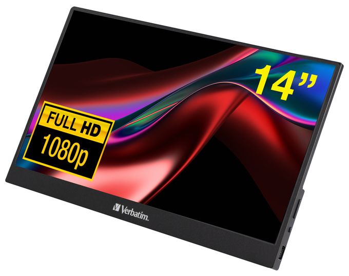 Full HD Monitor 35,6 cm (14 Zoll) 16:9 6 ms 220 cd/m²  PM-14 (Schwarz) 