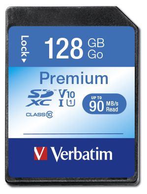 SDXC Speicherkarte 128 GB Klasse 10 Premium 