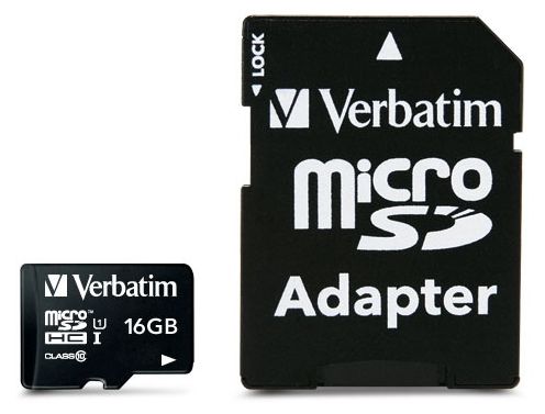 MicroSDHC Speicherkarte 16 GB Klasse 10 Premium 