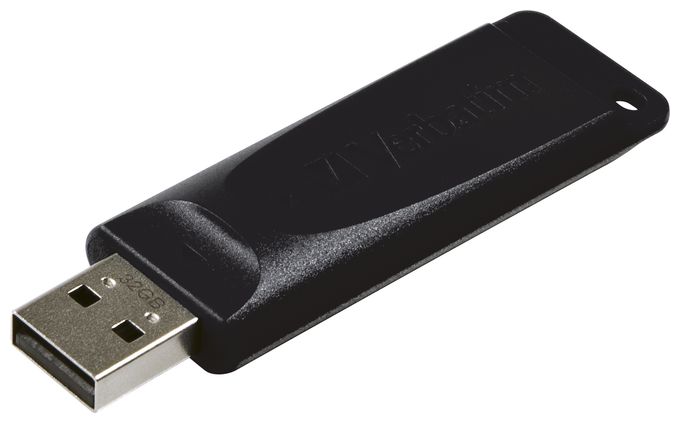 USB Typ-A Stick 32 GB  Slider (Schwarz) 