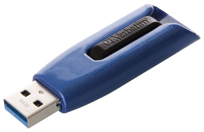 USB Typ-A Stick 64 GB  V3 MAX (Blau) 