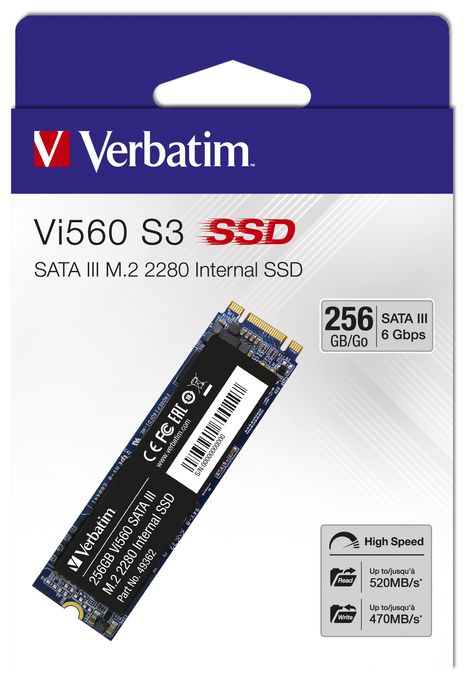 Vi560 S3 M.2 SSD-Laufwerk 256 GB 