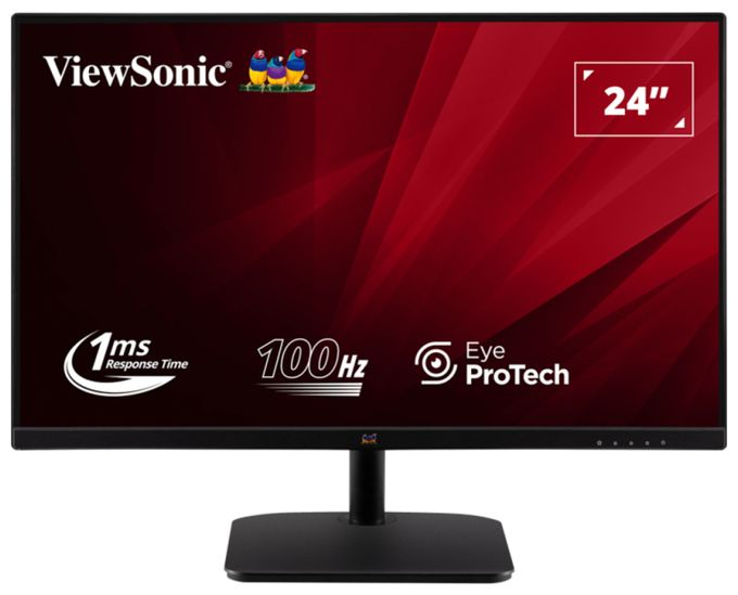 Full HD Monitor 61 cm (24 Zoll) 16:9 1 ms 250 cd/m²  VA2432-H-2 (Schwarz) 