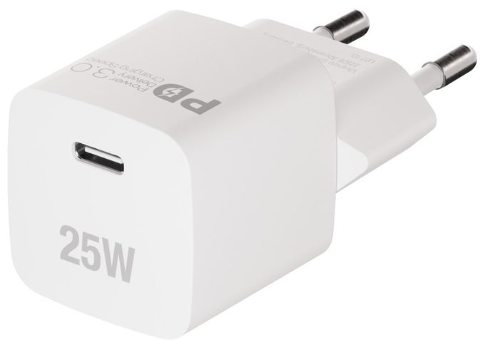 25W Super Fast Charge USB Type-C Schnellladegerät für Samsung, Apple und andere Geräte 